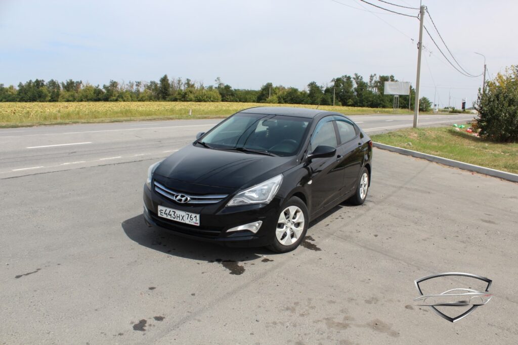 Hyundai Solaris 2016 вид спереди