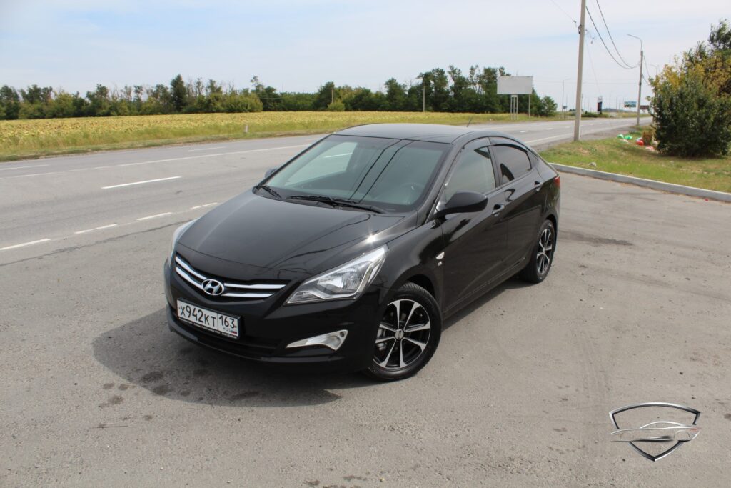 Hyundai Solaris 2016 вид спереди