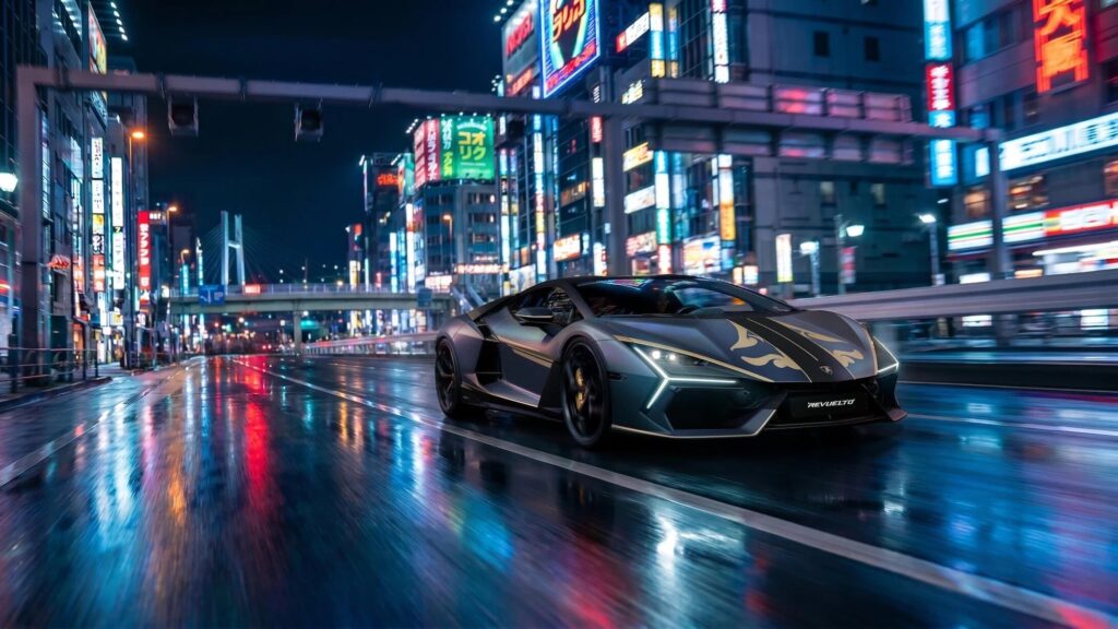 Самурайский штрих: как Lamborghini Revuelto отметила юбилей в Японии